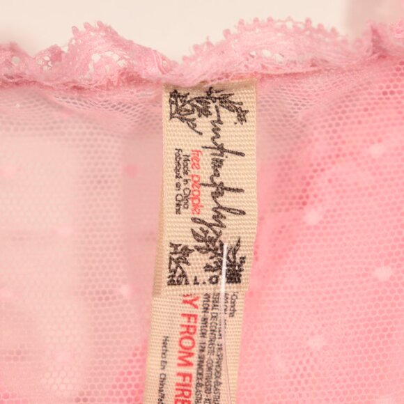 NWT Free People Heart to Heart Mini Slip in Pink Size Large - Picture 13 of 14